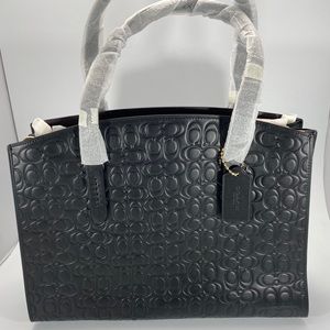 Coach -  Charlie Signature Bag - Black